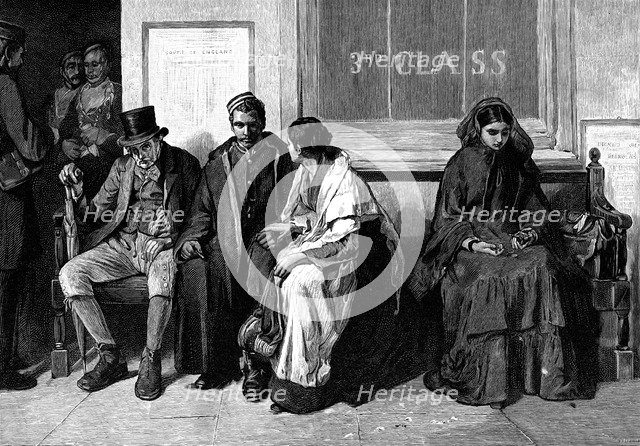 'Leaving Home', 1882. Artist: Unknown