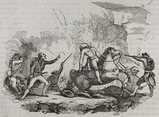 Death of Luis Fermin de Carvajal, 1st Count of La Union, (1752-1794), 1794 (1851).  Creator: Unknown.