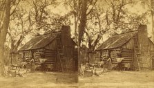 Plantation scene. Folks all home, (1868-1900?). Creator: O. Pierre Havens.