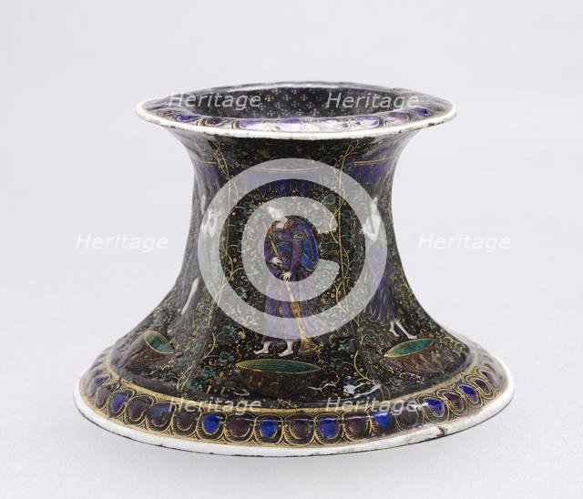 Salt Dish, early 1600s. Creator: Jean Limousin (French, 1528-c. 1610).