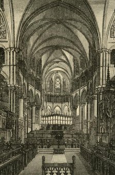 'Canterbury Cathedral - The Choir', 1898. Creator: Unknown.