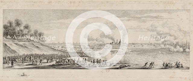 Battle of Aboukir, 25 July 1799, 1802. Creator: Duplessis-Bertaux, Jean (1747-1820).