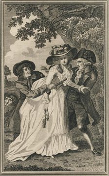 'The Indiscreet Argument', 18th century. Creator: Unknown.