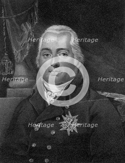 Louis XVIII, King of France, 19th century.Artist: G Kellaway