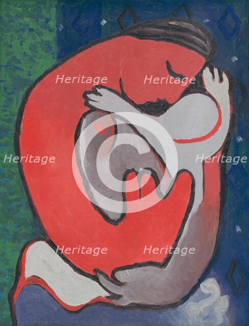 Mother's Embrace, around 1938. Creator: Mikulas Galanda.