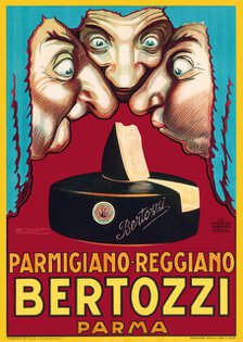 Bertozzi Parmigiano Reggiano, 1930. Creator: Mauzan, Luciano Achille (1883-1952).