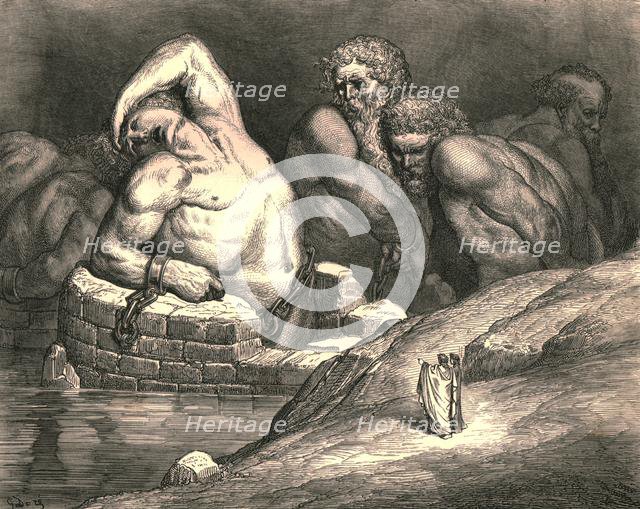 '"This proud one would of his strength against almighty Jove make trial"', c1890.  Creator: Gustave Doré.