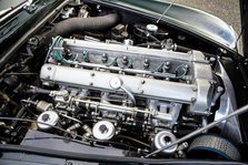 Engine of a 1965 Aston Martin DB5. Creator: Unknown.