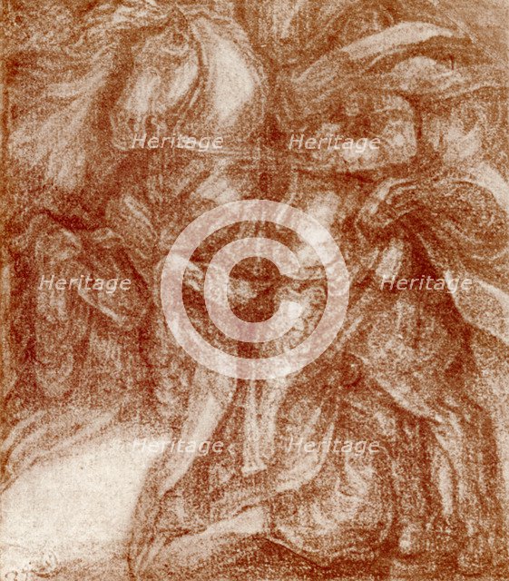 'Study of a Knight, by Leonardo De Vinci, 1913. Artist: Leonardo da Vinci