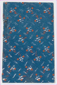 Sheet with abstract pattern, 19th century. Creator: Anon.