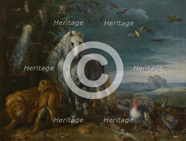 Noah's Ark. Creator: Jan van Kessel.