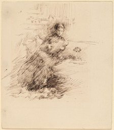 Miss Cumberlege, 1882. Creator: James Abbott McNeill Whistler.