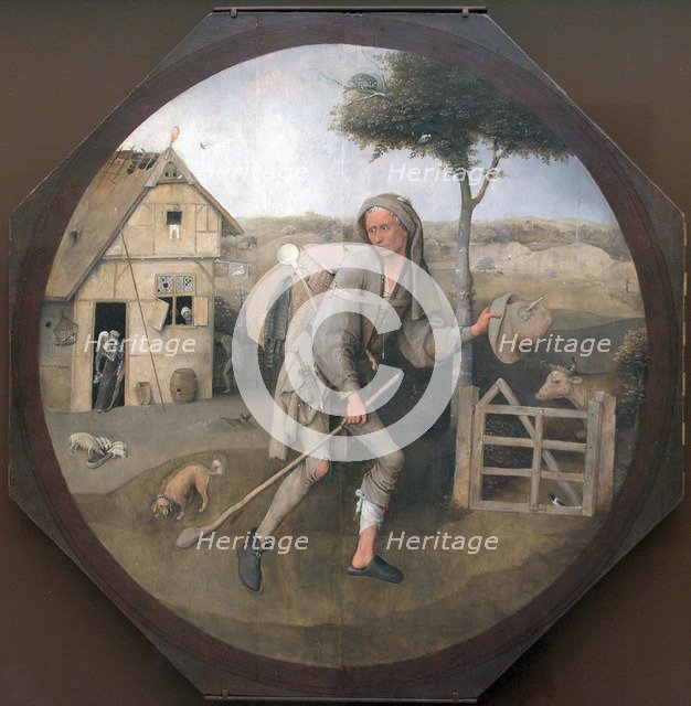 The Peddler (The Parable of the prodigal Son). Artist: Bosch, Hieronymus (c. 1450-1516)