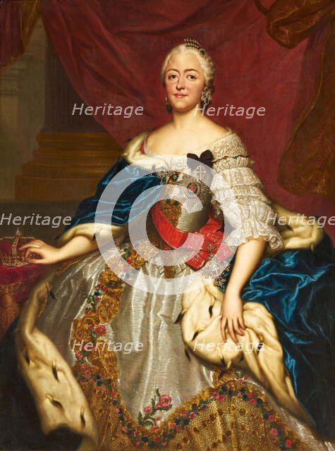 Portrait of Duchess Maria Antonia of Bavaria, Electress of Saxony (1724-1780). Creator: Mengs, Anton Raphael (1728-1779).