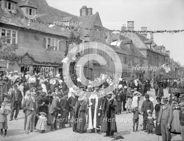 Floral Festival, Chipping Campden, Gloucestershire, 1896. Artist: Henry Taunt