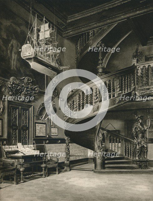 'Danzig. Danziger Diele, 1931. Artist: Kurt Hielscher.