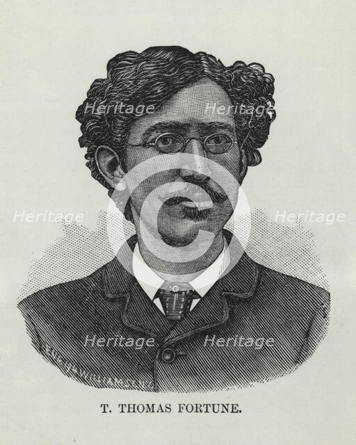 T. T. Fortune, 1887. Creator: Unknown.