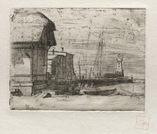 West Pier 1878, 1878. Creator: Otto H. Bacher (American, 1856-1909).