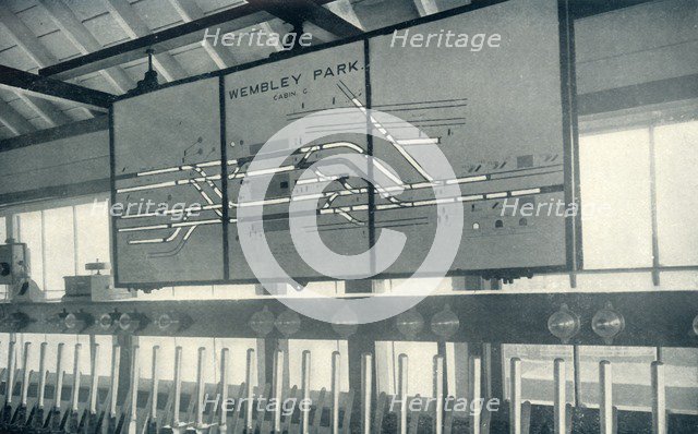 'Illuminated Diagram of Signals', 1922. Creator: Unknown.