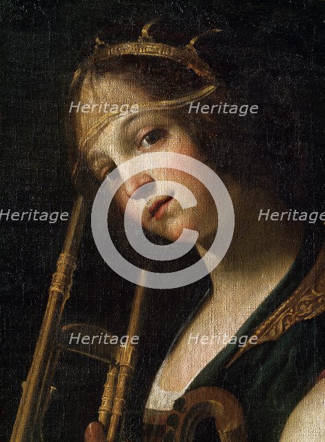 'Concert' (detail), late 16th or early 17th century. Artist: Francesco Rustici