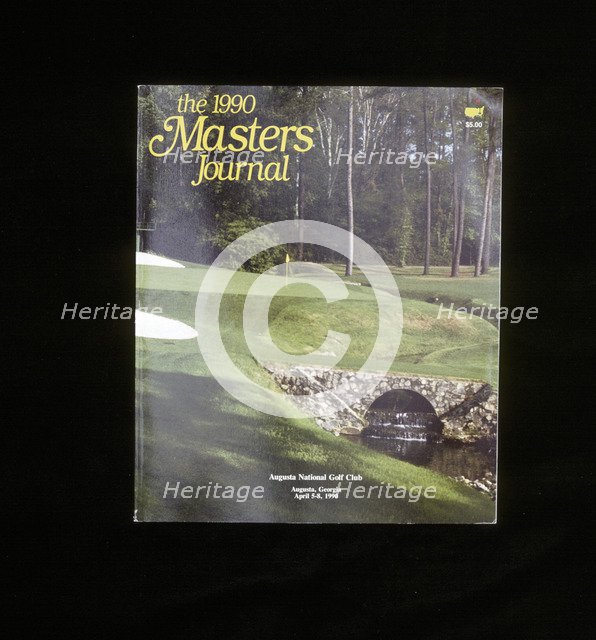 The 1990 Masters Journal, 1990. Artist: Unknown