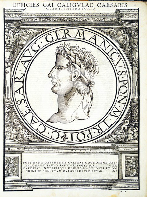 Caius Caligula (12 - 41 AD), 1559.