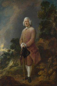 Portrait of Dr Ralph Schomberg (1714-1792), ca 1770. Creator: Gainsborough, Thomas (1727-1788).