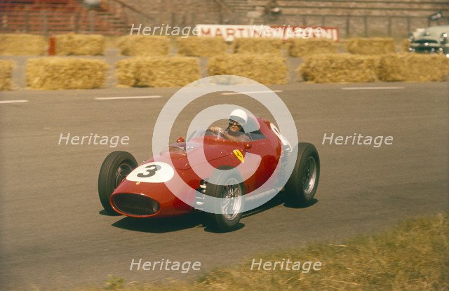 Phil Hill in action in a Ferrari, Dutch Grand Prix, Zandvoort, 1959. Artist: Unknown