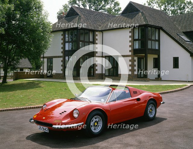 1973 FerrariDino 246 GTS Artist: Unknown.