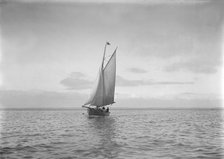 The cutter 'Sophie' sailing. Creator: Kirk & Sons of Cowes.