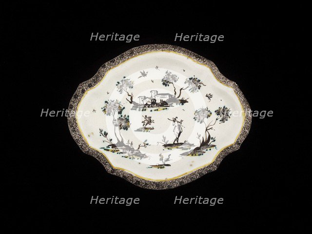 Dish (stand), 18th century. Artist: Unknown.