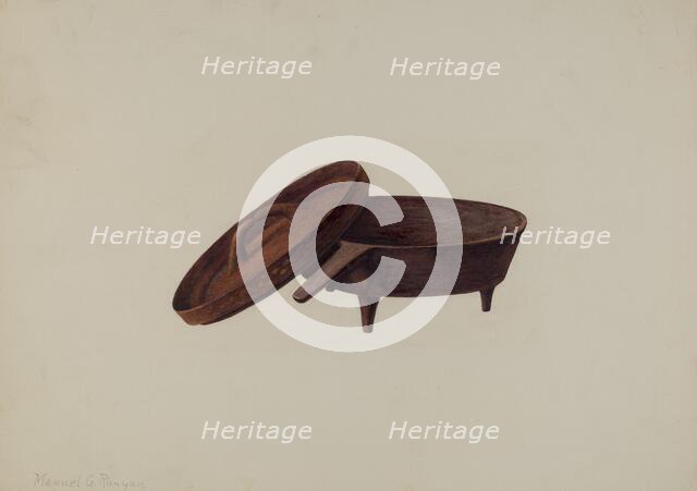 Dutch Oven, c. 1939. Creator: Manuel G. Runyan.