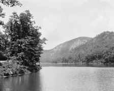 Lower end of Lake Fairfield, Sapphire, N.C., between 1900 and 1906. Creator: William H. Jackson.