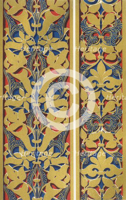 'Bands, side of arches, Court of the Lions', 1907. Creator: Unknown.