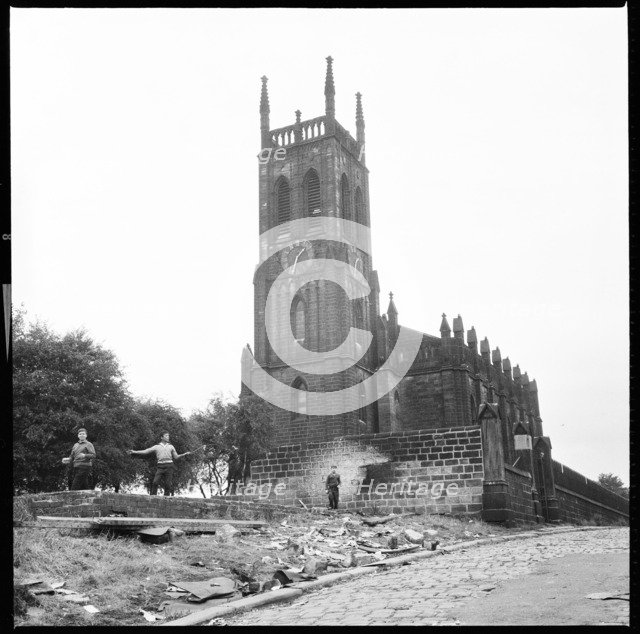 St Mary's Church, St Mary's Street, Quarry Hill, Leeds, West Yorkshire, c1966-c1974. Creator: Eileen Deste.