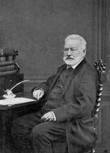 Victor Hugo, French author, 1872. Artist: Unknown