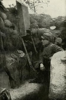 'The Periscope in the Trenches', (1919).  Creator: Unknown.
