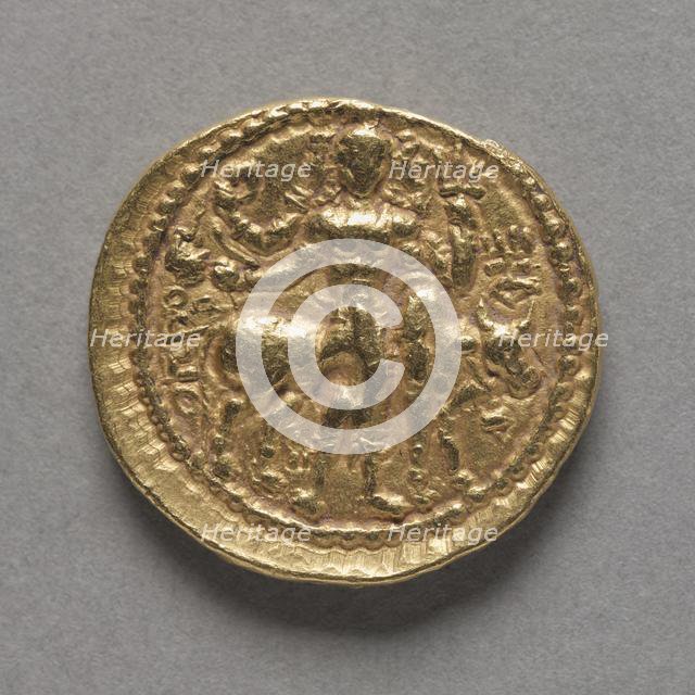 Coin of Kushan King Vasudeva I (reverse), c. AD 142/145-174/177. Creator: Unknown.