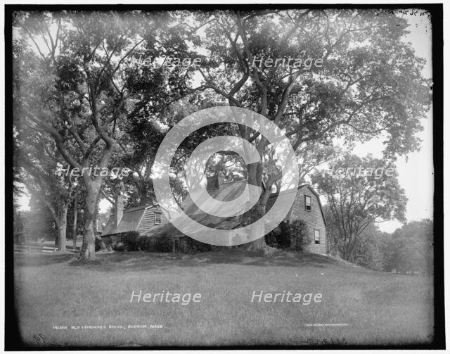 Old Fairbanks House, Dedham, Mass., c1899. Creator: Unknown.