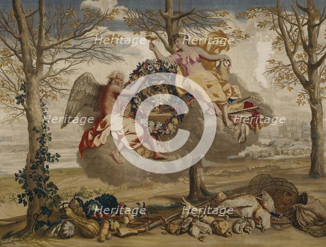 Winter, from The Seasons, Paris, 1700/20. Creator: Gobelins Manufactory.