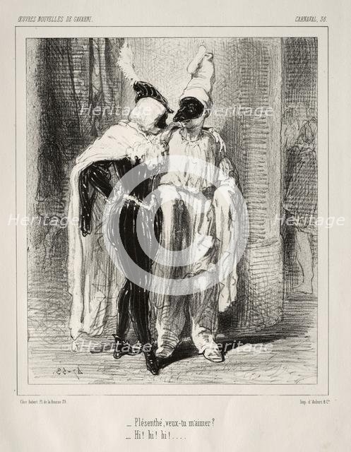 Carnaval. Creator: Paul Gavarni (French, 1804-1866).