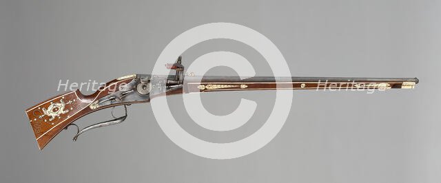 Wheellock Carbine for the Bodyguard of Wolf Dietrich von Raitenau, Prince-Archbishop..., 1600. Creator: Valentin Klett.