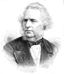 The late Sir Charles Reed, M.P., Chairman of the London School Board, 1881.  Creator: Unknown.