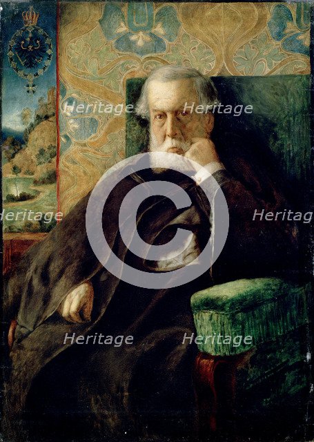 'Portrait of Doctor von Meyer', late 19th or early 20th century. Artist: Max Klinger