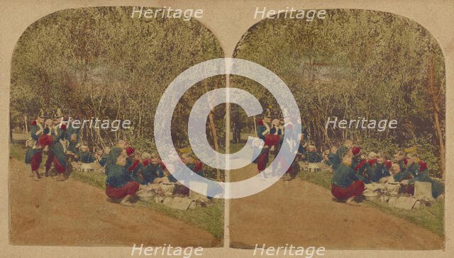 Ambulance provisvere Amputation, about 1865. Creator: Unknown.