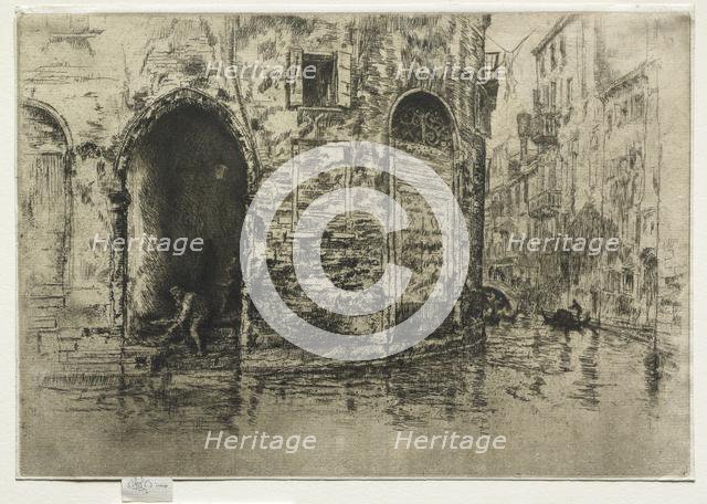 Two Doorways, 1880. Creator: James McNeill Whistler (American, 1834-1903).