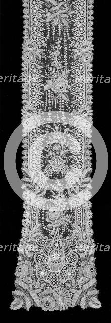 Scarf, Belgium, 1870/90. Creator: Unknown.