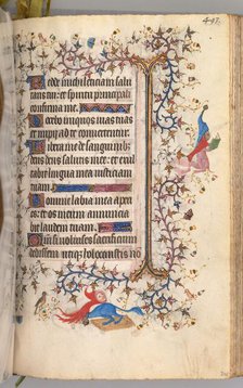 Hours of Charles the Noble, King of Navarre (1361-1425): fol. 241r, Text, c. 1405. Creator: Master of the Brussels Initials and Associates (French).