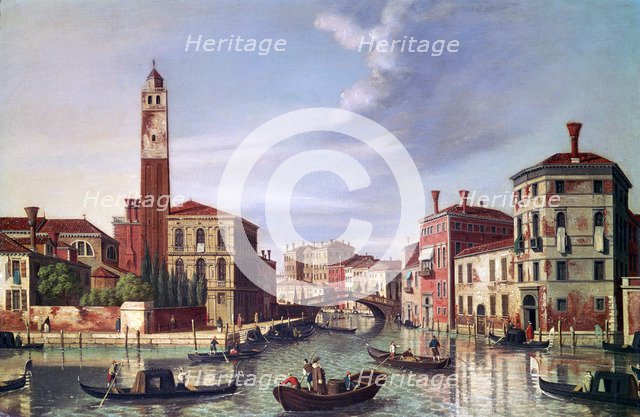 'Palazzo Labia, Cannaregio Canal', c1750-1771. Artist: William James
