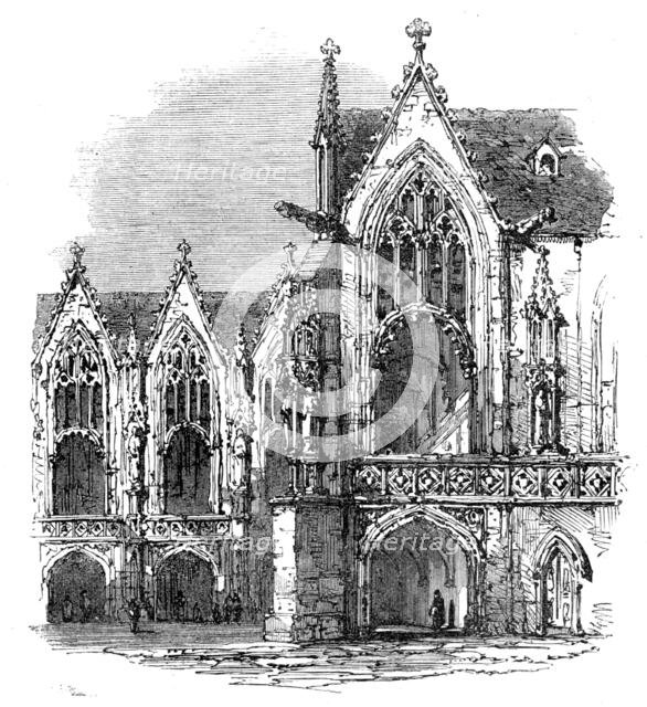 Brunswick: the Rath-Haus, 1864. Creator: Unknown.